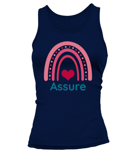 Assure Viva Magenta Boho Rainbow Tank top Woman
