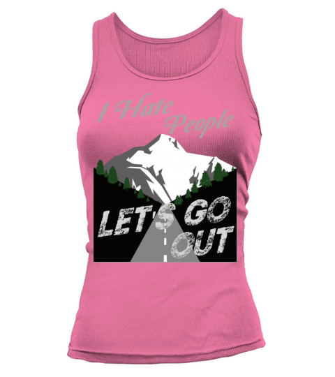 Camping Camper I Hate People Vintage Tank top Woman