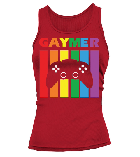 Gay Computer Gaymer Geek Pride Tank top Woman