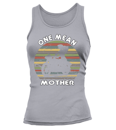 Mothers Day One Mean Mother Funny Biker Design Tank top Woman
