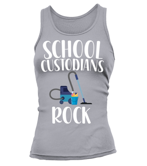 School Custodians Rock Tank top Woman