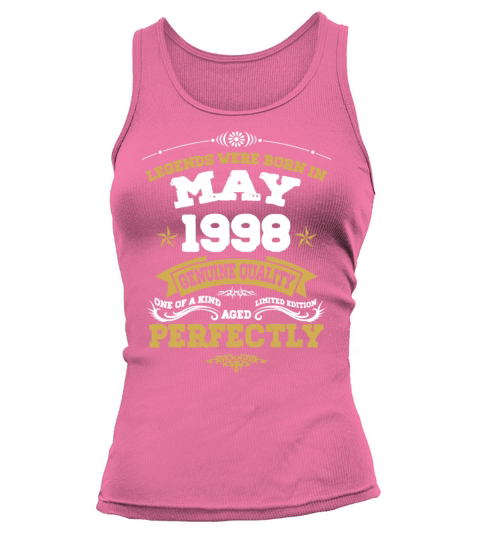 Vintage Aged To Perfection May 1998 Tank top Woman