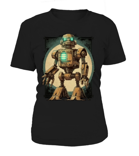 vintage robot Women's T-Shirt