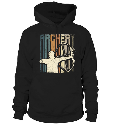 Retro Vintage Archery Hoodie Unisex