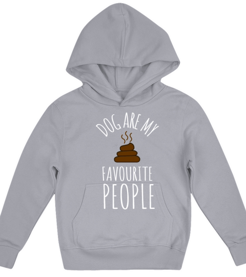 Dogs Are My Favorite People Kids Hoodie