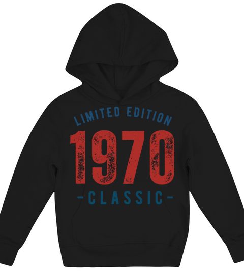 Red Navy Limited Birthday Year Vintage T Shirt 2 Kids Hoodie