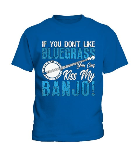Banjo If You Dont Like Bluegrass Country Music Kids T-Shirt