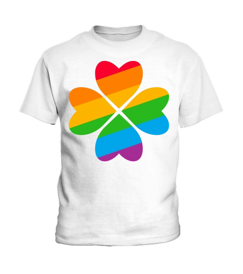 Irish Shamrock LGBT St Patricks Kids T-Shirt