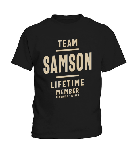Team Samson Lifetime Member - Name Samson Kids T-Shirt