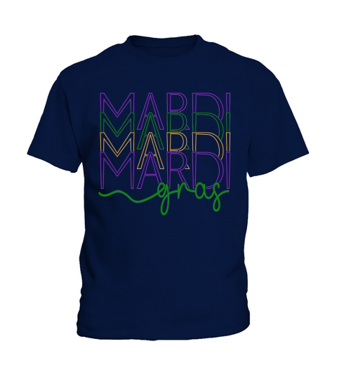 Vintage Mardi Gras Festival New Orlean Kids T-Shirt