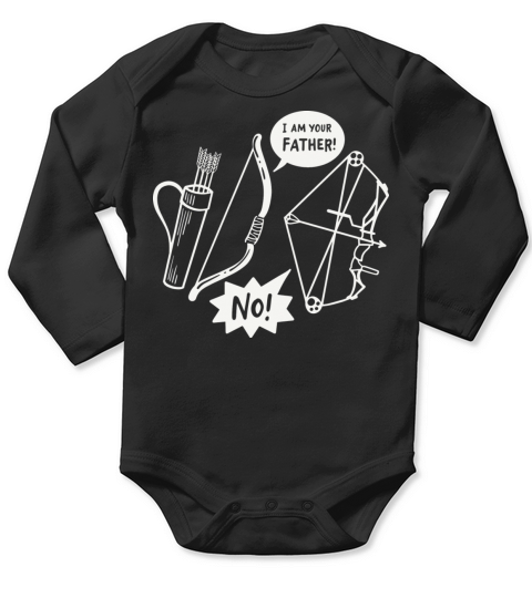 Traditional Archery Archer Bow And Arrows Target Long Sleeve Baby One-Piece