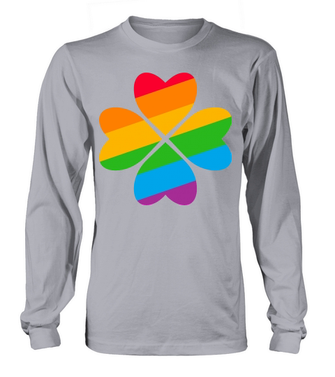 Irish Shamrock LGBT St Patricks Long sleeved Unisex
