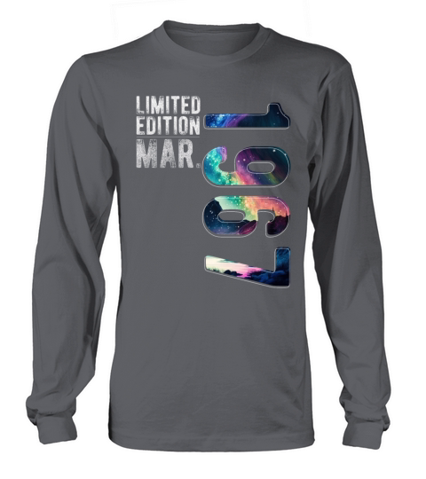 Limited Edition 1967 March Birthday Polar Lights Long sleeved Unisex
