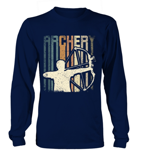 Retro Vintage Archery Long sleeved Unisex