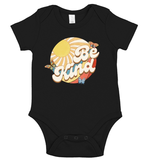 Be kind Short Sleeve Baby One-Piece
