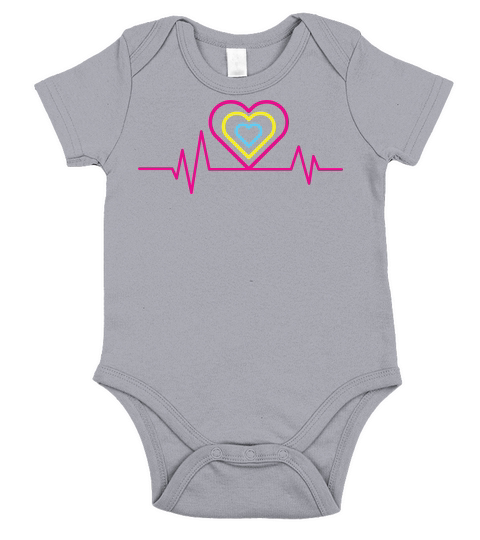 You Belong LGBTQ Rainbow Gay Short Sleeve Baby One-Piece