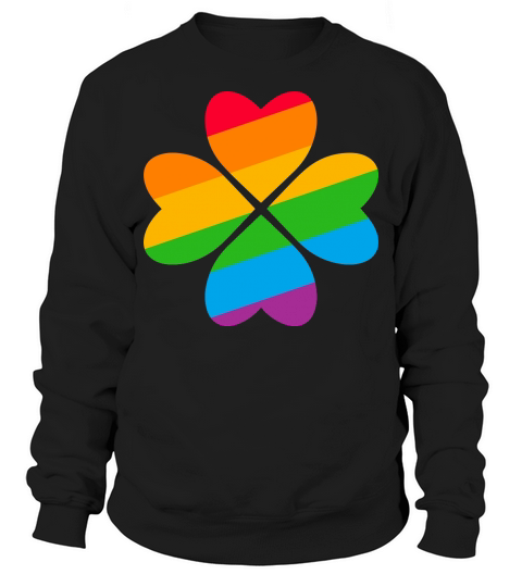 Irish Shamrock LGBT St Patricks Sweatshirt Unisex
