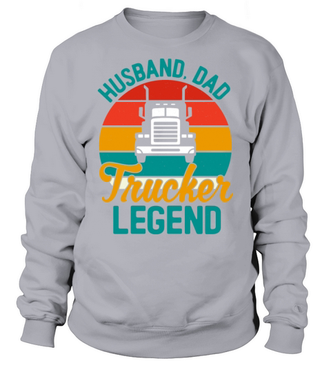 Retro Vintage Trucker Dad Sweatshirt Unisex