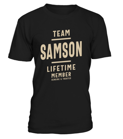 Team Samson Lifetime Member - Name Samson T-Shirt Unisex