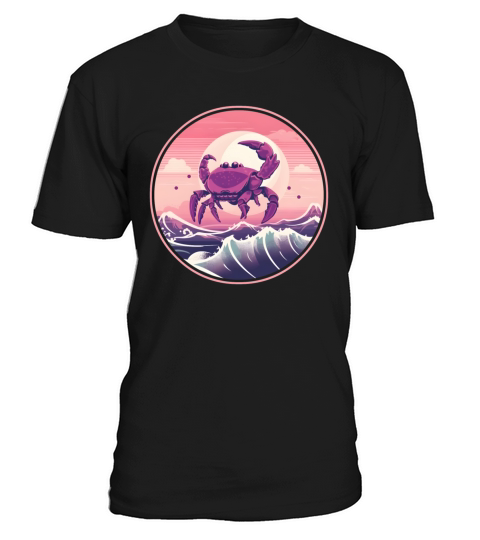 Vintage 80s 90s Nostalgic Crab Lovers T-Shirt Unisex
