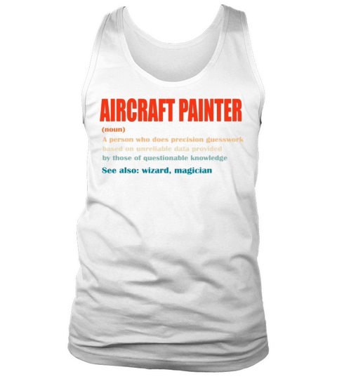 Aircraft Painter Vintage Definition Wizard Magicia Tank Top Unisex