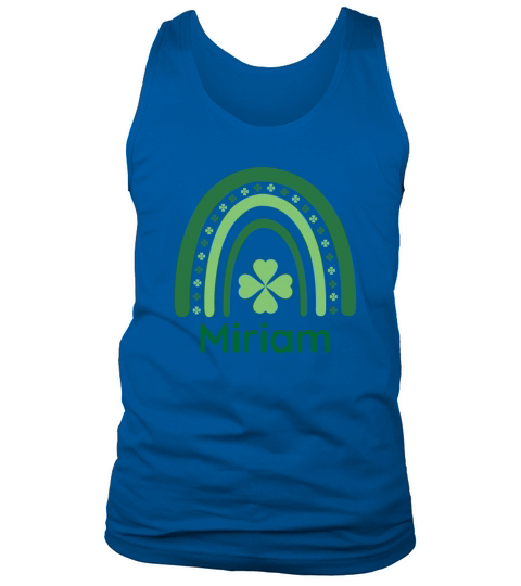 Miriam Clover Charm Boho Rainbow Tank Top Unisex
