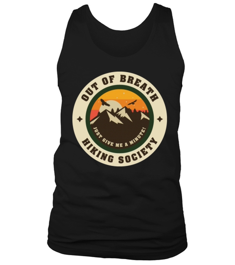 Out Of Breath Hiking Society Tank Top Unisex