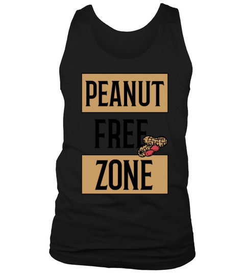 Peanut-Free Zone Peanut Allergic Peanut Allergy Tank Top Unisex
