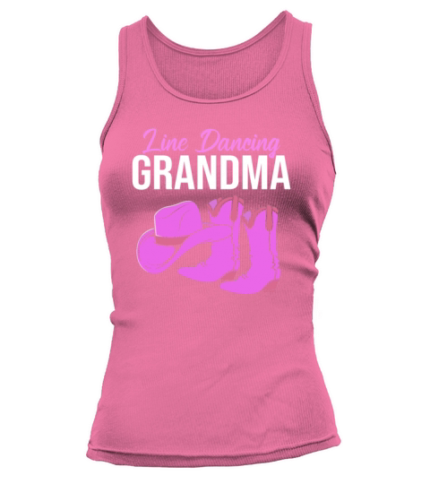 Country Western Boots Line Dancing Grandma Tank top Woman