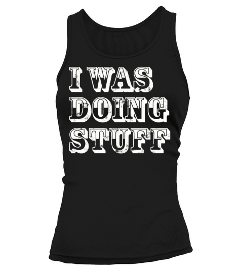 I was doing stuff vintage Tank top Woman