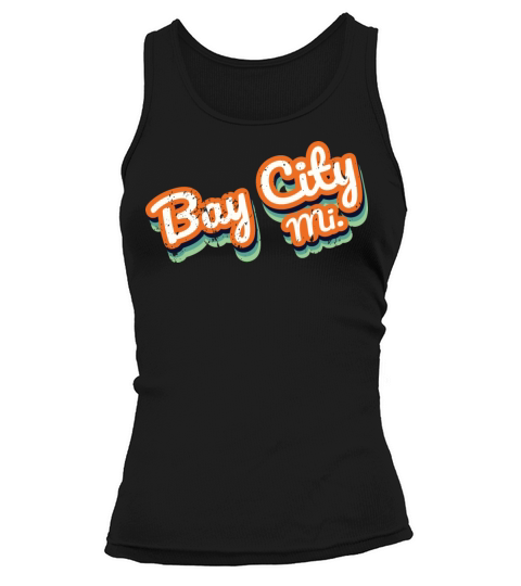 Retro Vintage Bay City Mi Tank top Woman