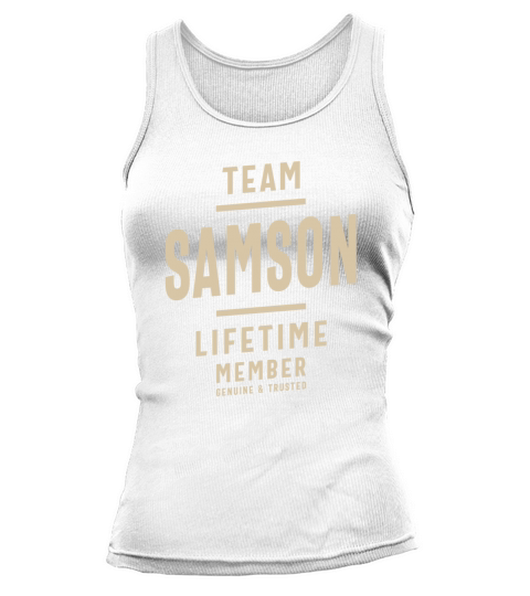 Team Samson Lifetime Member - Name Samson Tank top Woman