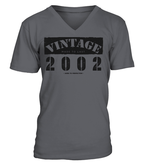 Vintage Classic 2002 21st Birthday - 21 Years Old V-Neck T-shirt
