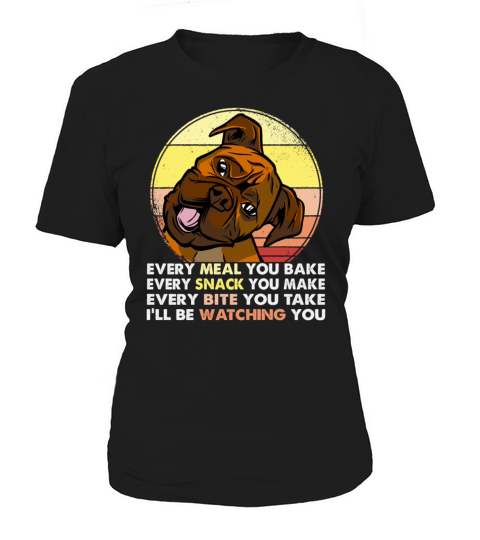 Funny Dog - Ill Be Watching You Dog Women's T-Shirt