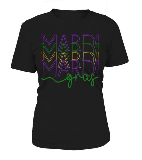 Vintage Mardi Gras Festival New Orlean Women's T-Shirt
