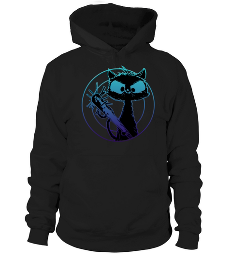 Halloween Retro Cat Vintage Cat Hoodie Unisex
