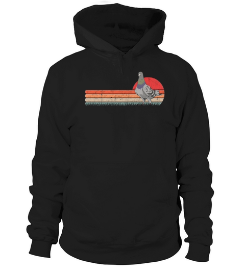 Pigeon Retro Fanciers Vintage Hoodie Unisex
