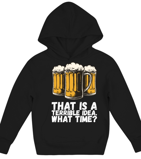Beer Fraternity Gift Kids Hoodie