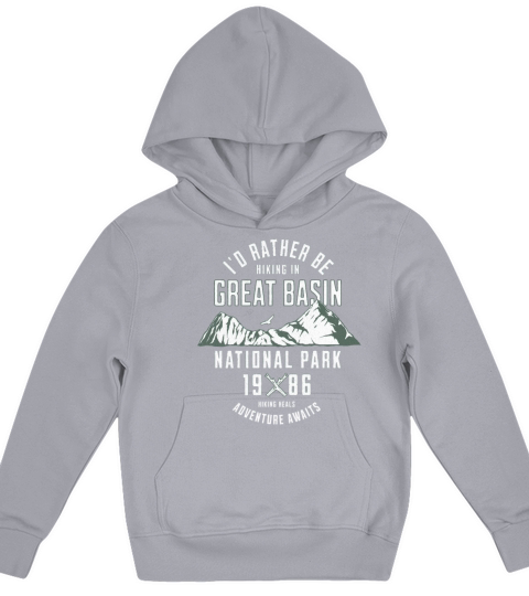 Hiking in Great Basin National Park Kids Hoodie