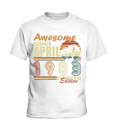 April 1983 vintage birthday Kids T-Shirt