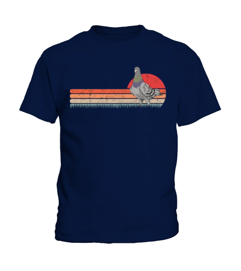 Pigeon Retro Fanciers Vintage Kids T-Shirt