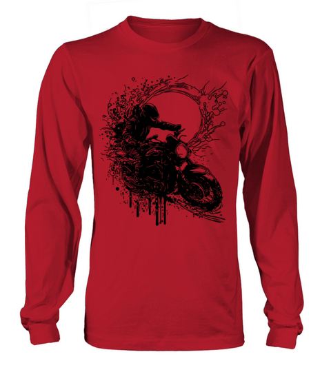 Motorcycle Racing Splash Jump Style Long sleeved Unisex