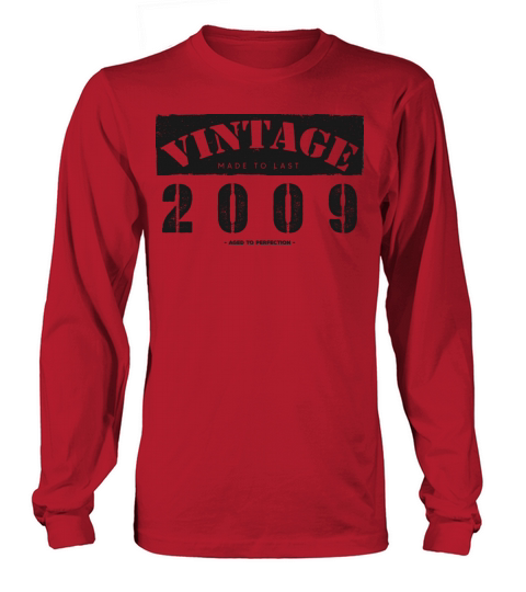 Vintage Classic 2009 14th Birthday - 14 Years Old Long sleeved Unisex