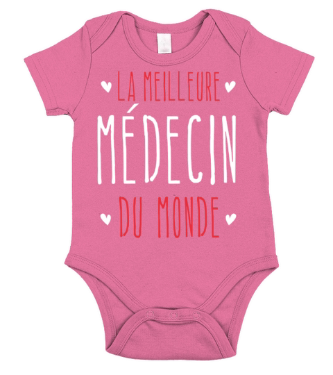 Best Doctor Mom Mama Heart Love Mothers Day Short Sleeve Baby One-Piece