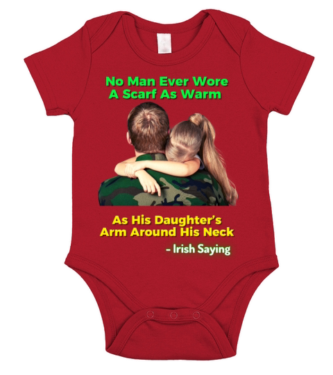 Irish Proverb - No Man Ever Wore A Scarf As Warm Short Sleeve Baby One-Piece