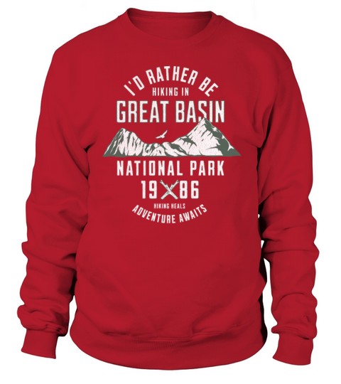 Hiking in Great Basin National Park Sweatshirt Unisex