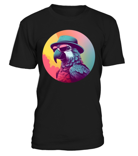 80s 90s Parrot Vintage Style T-Shirt Unisex