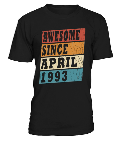April 1993 Vintage Birthday Present T-Shirt Unisex