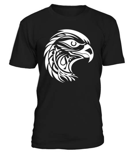 Beautiful Eagle Portrait In Tattoo Style T-Shirt Unisex