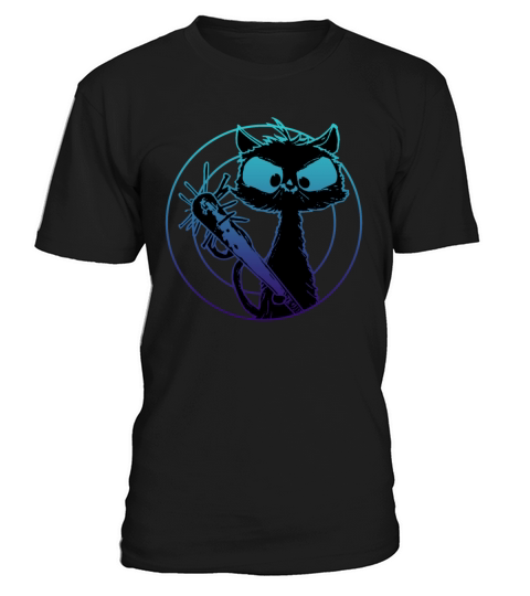 Halloween Retro Cat Vintage Cat T-Shirt Unisex